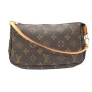 Pre-owned Canvas louis-vuitton-bags Louis Vuitton Vintage , Brown , Da...