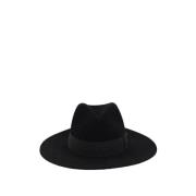 Pre-owned Fabric hats Yves Saint Laurent Vintage , Black , Dames