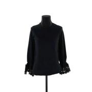 Pre-owned Cotton tops Chloé Pre-owned , Black , Dames