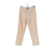 Pre-owned Cotton bottoms Ralph Lauren Pre-owned , Beige , Dames