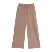 Regeneratieve Katoenen Sweatpants - Beige Baserange , Brown , Dames