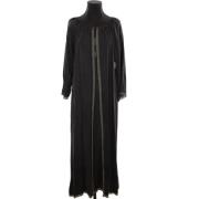 Pre-owned Silk dresses Dior Vintage , Black , Dames