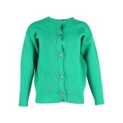 Pre-owned Polyester outerwear Marni Pre-owned , Green , Dames