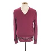 Pre-owned Wool tops Hermès Vintage , Red , Heren