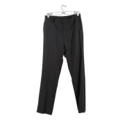 Pre-owned Wool bottoms Dior Vintage , Black , Heren