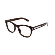 Klassieke Havana Zonnebril Saint Laurent , Brown , Unisex