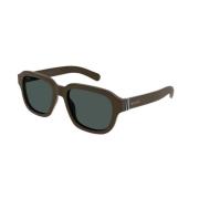 Bruin Groene Zonnebril Gg1508S Gucci , Brown , Heren