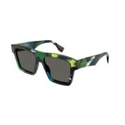 Groen Grijze Zonnebril Gg1623S Gucci , Green , Unisex