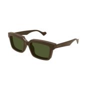 Bruin Transparante Zonnebril Gg1543S Model Gucci , Brown , Dames