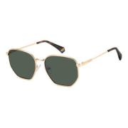 Stylish Sunglasses with Polarized Green Lenses Polaroid , Yellow , Uni...