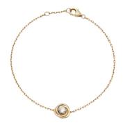 Pre-owned Rose Gold bracelets Cartier Vintage , Yellow , Dames