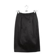 Pre-owned Fabric bottoms Yves Saint Laurent Vintage , Black , Dames