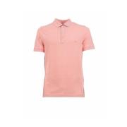 Bicolor Polo Shirt Fay , Pink , Heren
