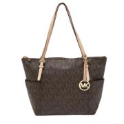 Pre-owned Coated canvas totes Michael Kors Pre-owned , Brown , Dames