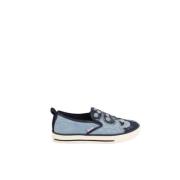 Pre-owned Canvas sneakers Valentino Vintage , Blue , Dames