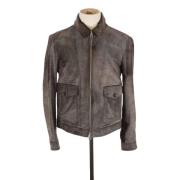 Pre-owned Leather outerwear Tom Ford Pre-owned , Green , Heren