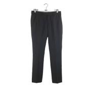 Pre-owned Wool bottoms Dior Vintage , Black , Heren