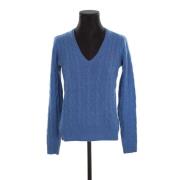 Pre-owned Wool tops Ralph Lauren Pre-owned , Blue , Dames