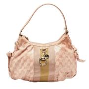 Pre-owned Canvas handbags Gucci Vintage , Pink , Dames