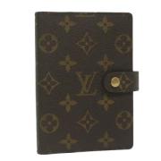 Pre-owned Canvas home-office Louis Vuitton Vintage , Brown , Dames