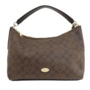 Pre-owned Canvas handbags Coach Pre-owned , Brown , Dames