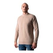 Zachte katoenen trui in taupe Kiefermann , Beige , Heren