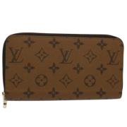 Pre-owned Canvas wallets Louis Vuitton Vintage , Brown , Dames