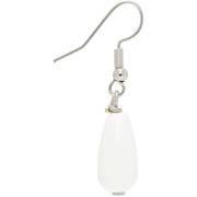 Witte Hanger Oorbellen Messing Haaksluiting Dries Van Noten , White , ...