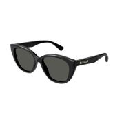 Zwart Grijs Zonnebril Gg1588S 001 Gucci , Black , Unisex