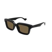 Zwart Transparante Zonnebril Gg1543S 004 Gucci , Black , Unisex