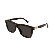 Bruin Havana Zonnebril Gg1502S 002 Gucci , Brown , Heren