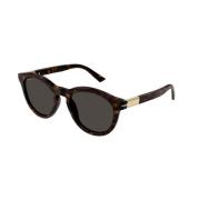 Bruin Havana Zonnebril Gg1501S 002 Gucci , Brown , Heren