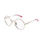 Roze Ronde Zonnebril Cc0023O 004 Chloé , Pink , Dames