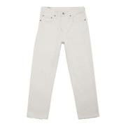 Witte Casual Broek Levi's , White , Dames