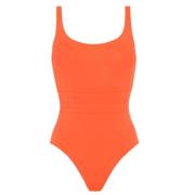 Oranje Tank Swimsuit Stretch Design Eres , Orange , Dames