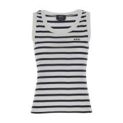 Witte Top Leonie A.p.c. , Multicolor , Dames