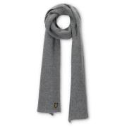 Racked Rib Scarf Grijs Lyle & Scott , Gray , Heren