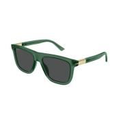 Groen Grijs Zonnebril Gg1502S Gucci , Green , Heren