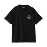 Ablaze Zwart T-shirt Carhartt Wip , Black , Heren