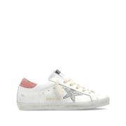 Distressed Sneakers met Star Patch Golden Goose , White , Dames