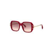 Rode volledig frame zonnebril bruine gradient Roberto Cavalli , Red , ...