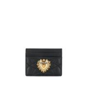 Zwarte Devotion Kaarthouder Dolce & Gabbana , Black , Dames