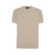 Klassiek T-shirt voor dagelijks gebruik Peuterey , Beige , Heren