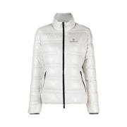 Down Jackets Moncler , Gray , Dames