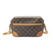 Pre-owned Canvas louis-vuitton-bags Louis Vuitton Vintage , Brown , Da...