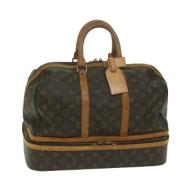 Pre-owned Canvas travel-bags Louis Vuitton Vintage , Brown , Dames