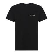 T-Shirts A.p.c. , Black , Heren