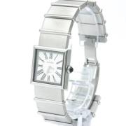 Pre-owned Stainless Steel watches Chanel Vintage , White , Dames
