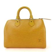 Pre-owned Leather louis-vuitton-bags Louis Vuitton Vintage , Yellow , ...