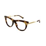 Stijlvolle Havana Zonnebril Bottega Veneta , Brown , Unisex